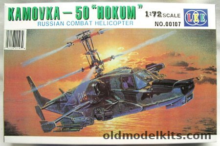 Lee 1/72 Kamov Ka-50 Hokum, 00107 plastic model kit